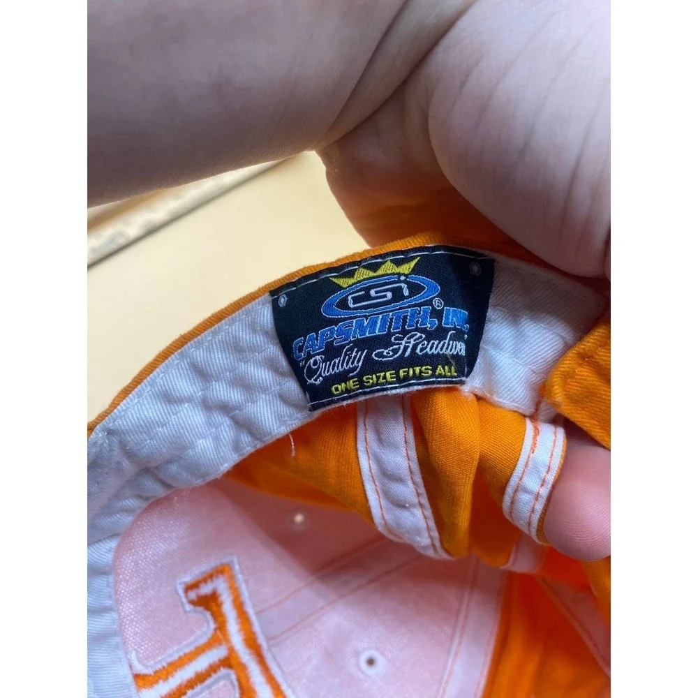 NCAA Tennessee Volunteers Baseball Cap OSFA‎ Orange Adjustable Capsmith Inc.